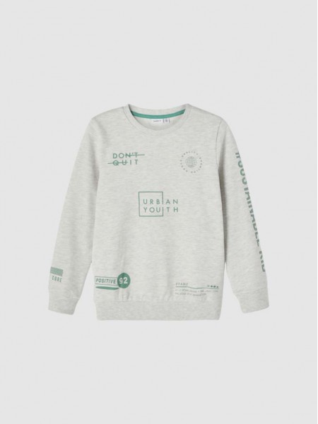 Sweatshirt Nio Gris Name It