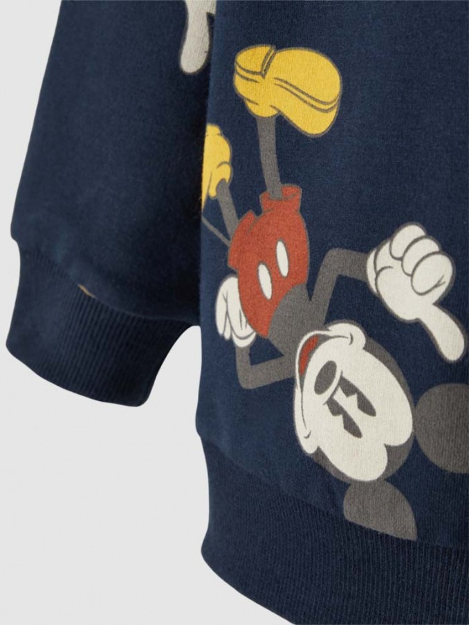 Sweatshirt Niño Azul Marino Name It