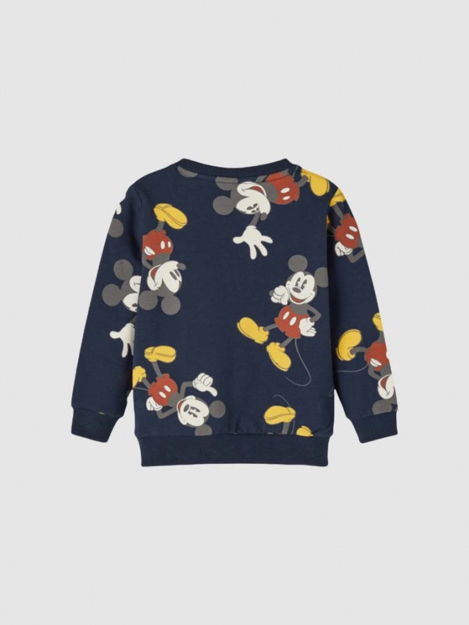 Sweatshirt Niño Azul Marino Name It
