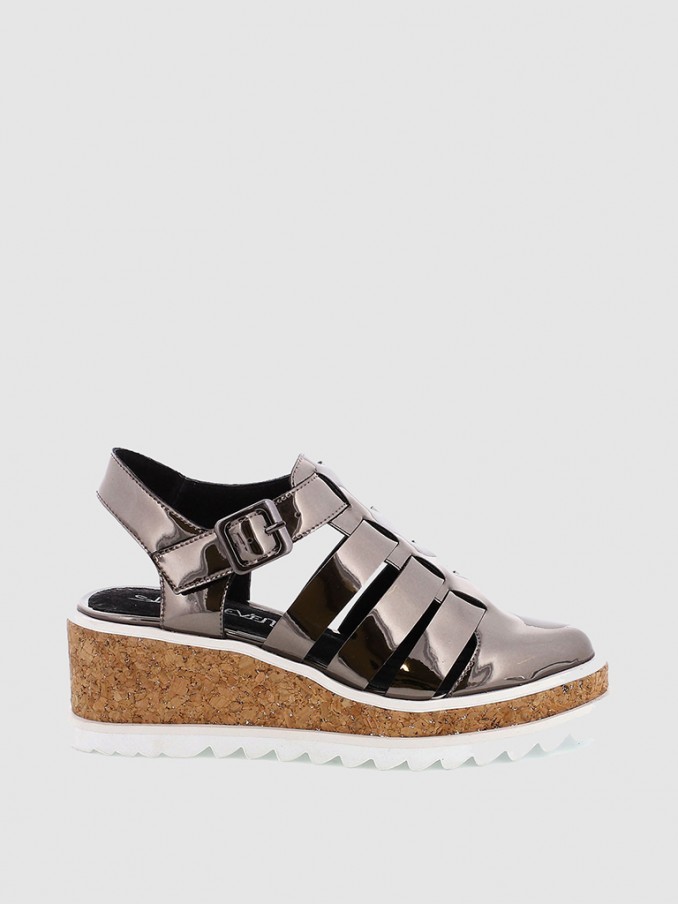 Sandalias charol mujer GENUINS G100661 | Zapatos Online | Calzado Mujer