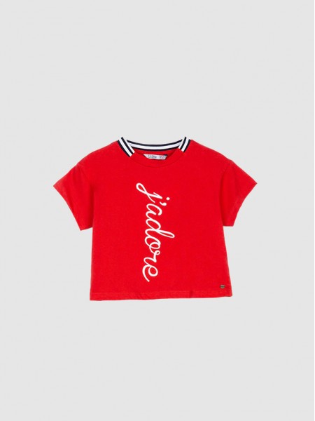Camiseta Niña Rojo Tiffosi Kids