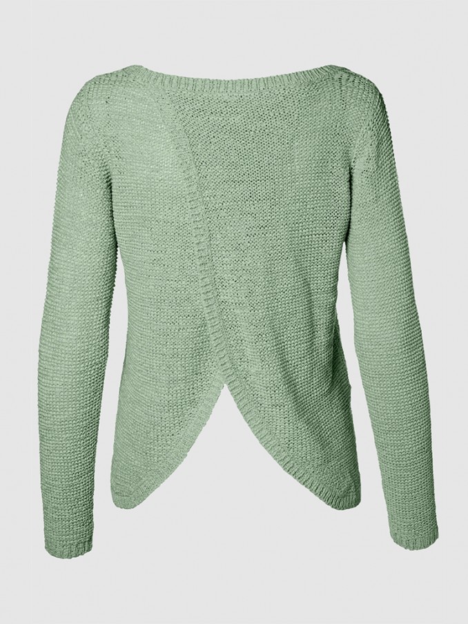 Knitwear Woman Green Water Vero Moda
