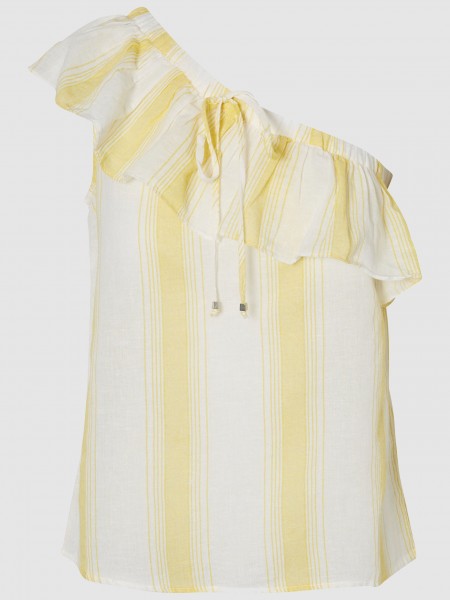 Blusa Mujer Amarillo Vero Moda