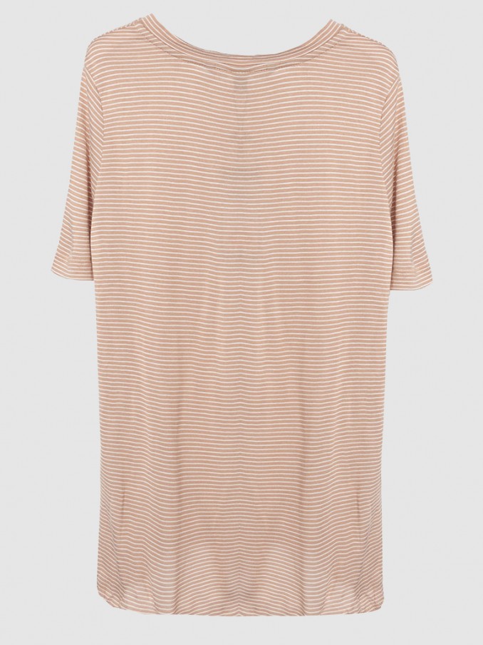 Camiseta Mujer Camello Vero Moda