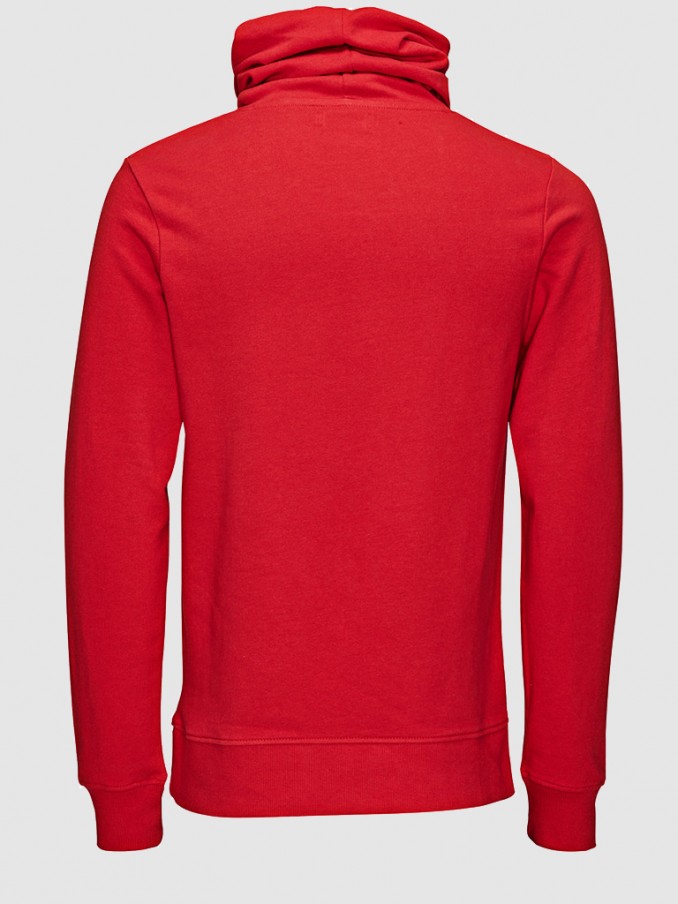 Sweatshirt Hombre Rojo Jack & Jones