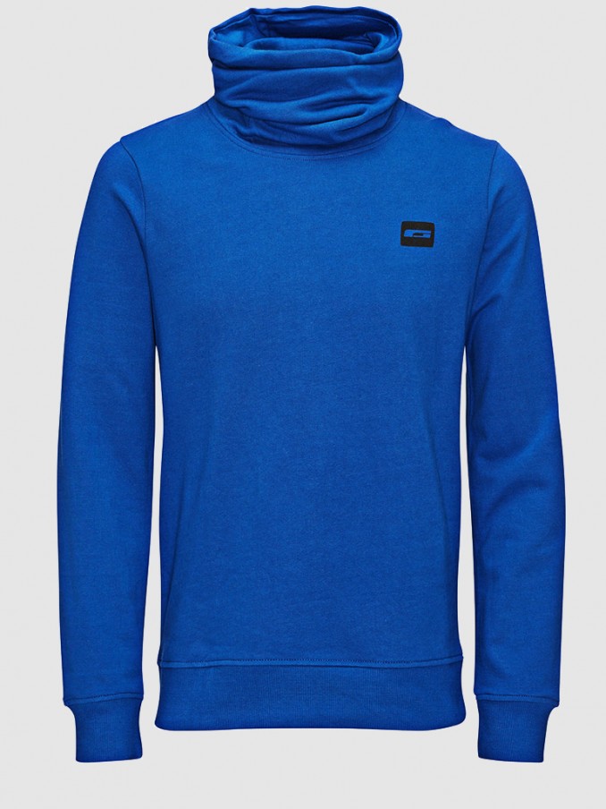 Sweatshirt Man Blue Jack & Jones