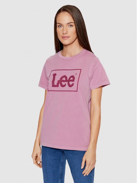 T-Shirt Mulher Regular Graphic Lee
