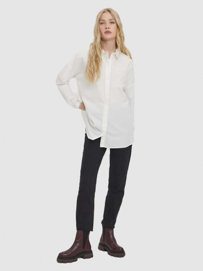 Camisa Mujer Blanco Vero Moda