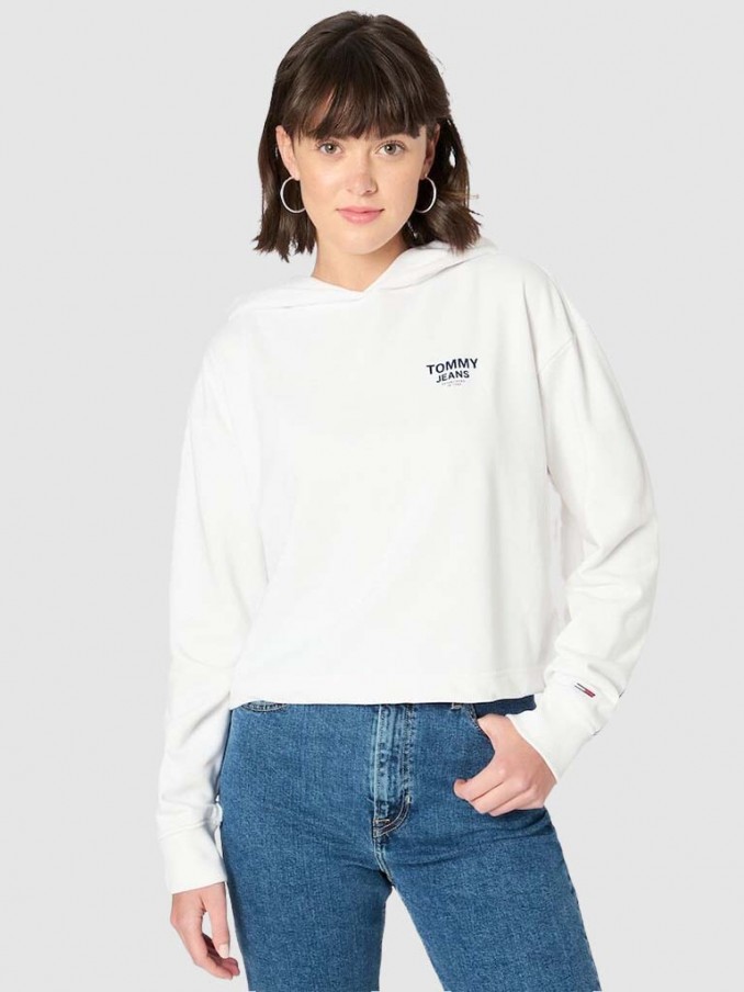 Sweatshirt Mujer Blanco Tommy Jeans