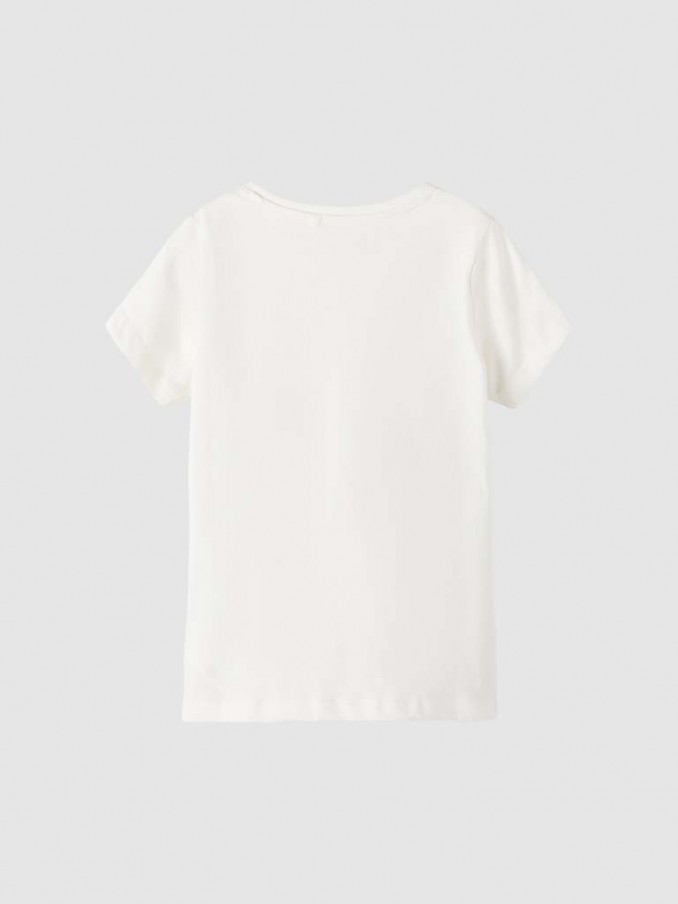 Camiseta Niña Blanco Name It