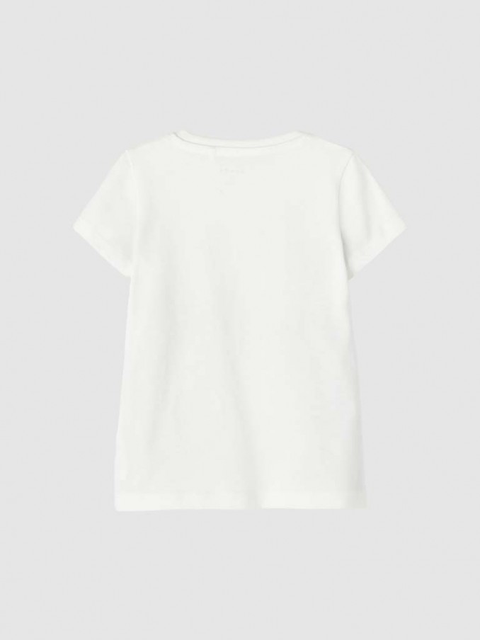 Camiseta Niña Blanco Name It