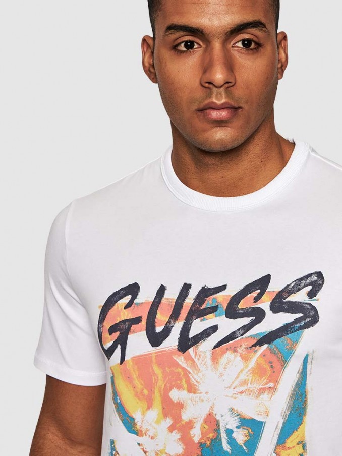Camiseta Hombre Guess