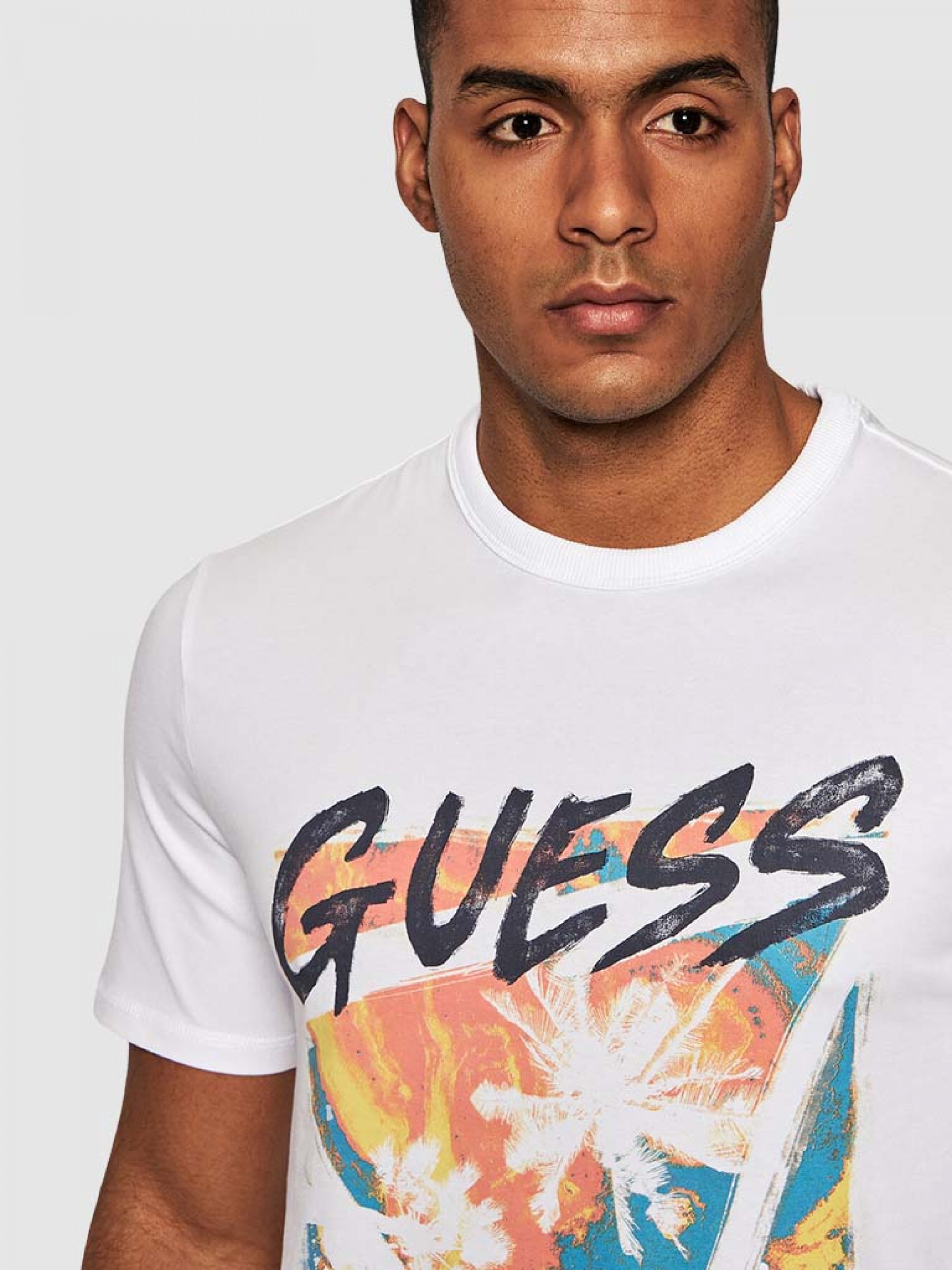 Camiseta Hombre Guess