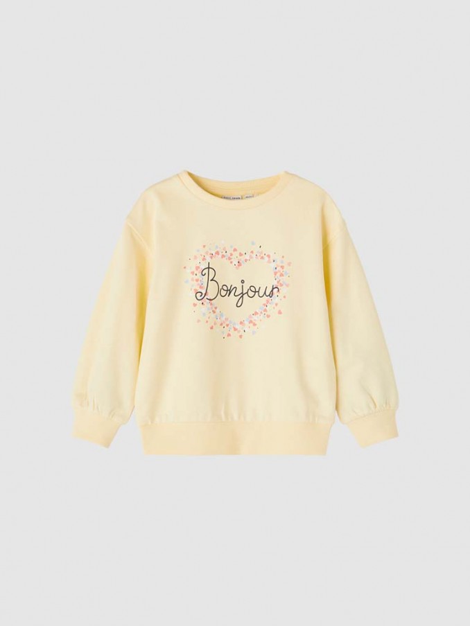 Sweatshirt Niña Amarillo Name It