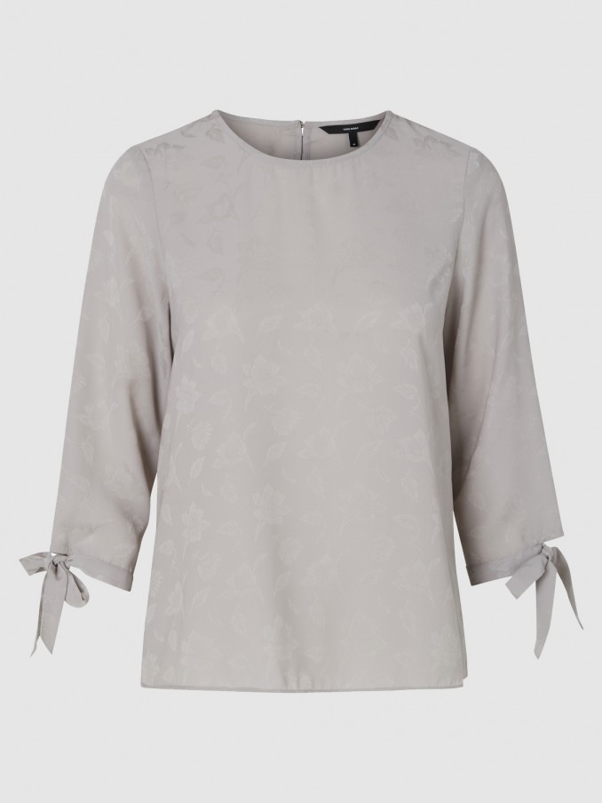 Blusa Mujer Gris Vero Moda