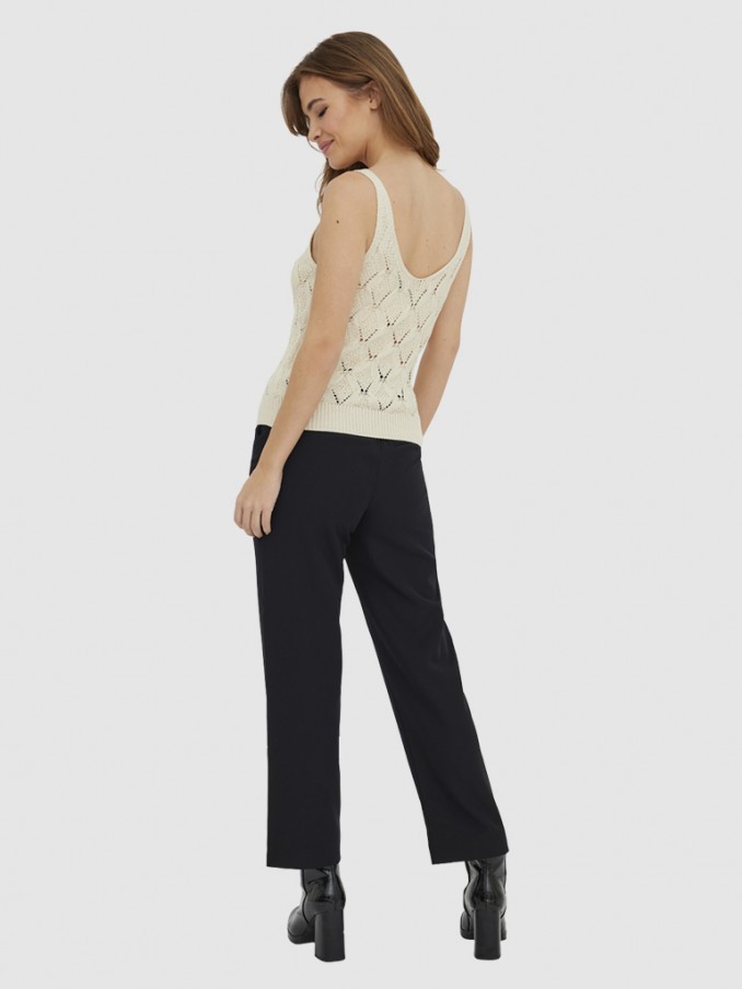 Blusa Mujer Crema Vero Moda