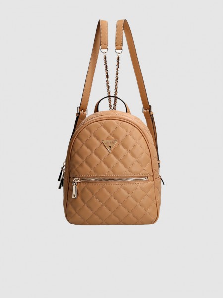 Backpack Woman Camel Guess
