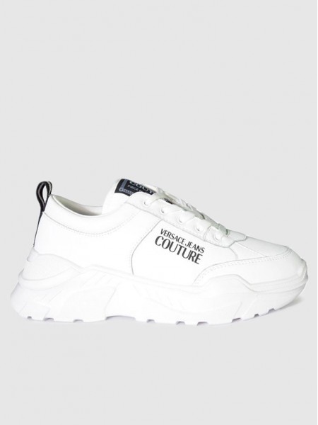 Sneakers Man White Versace