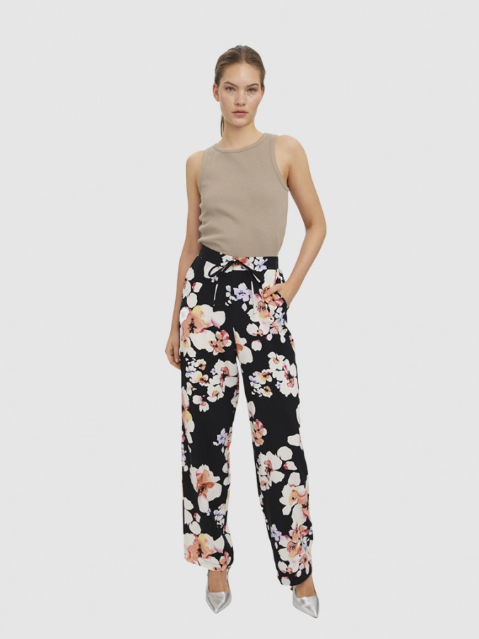 Cal�a Mulher Sadie Elastic Vero Moda