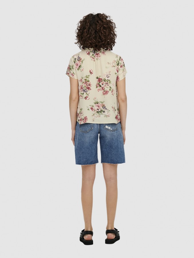 Blusa Mujer Florales Only