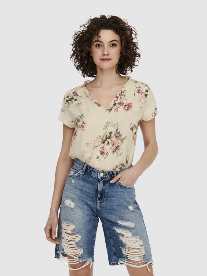Shirt Woman Floral Only