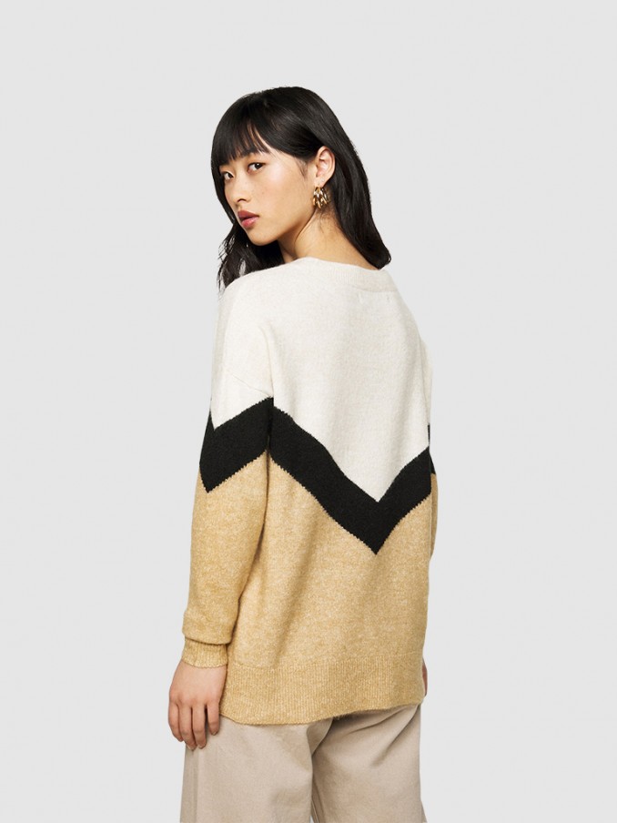 Malha Mulher Gingoblock Vero Moda
