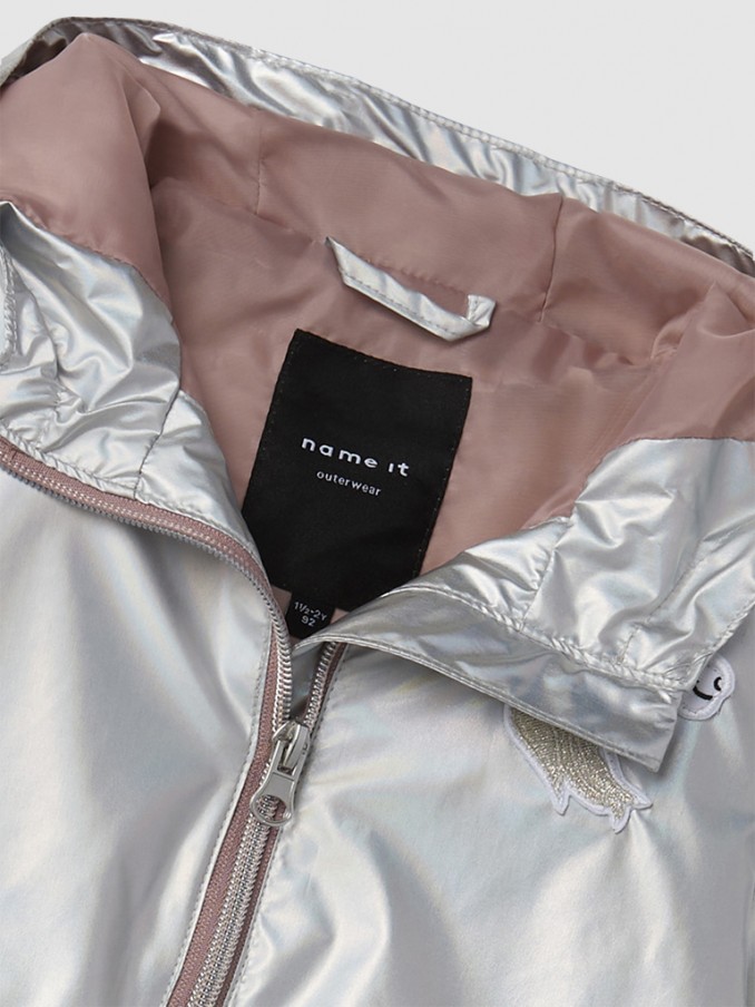 Chaqueta Niña Plata Name It