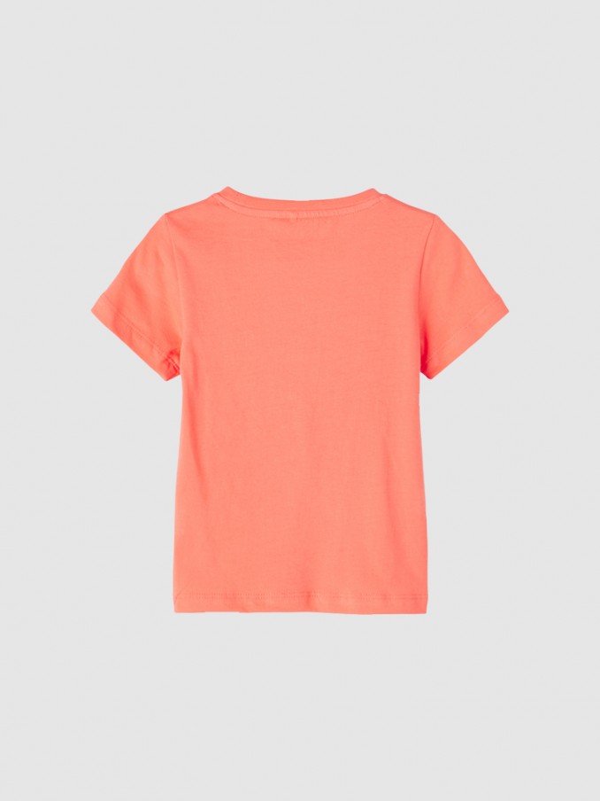 Camiseta Niño Naranja Name It