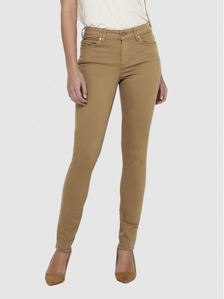 Pants Woman Camel Only