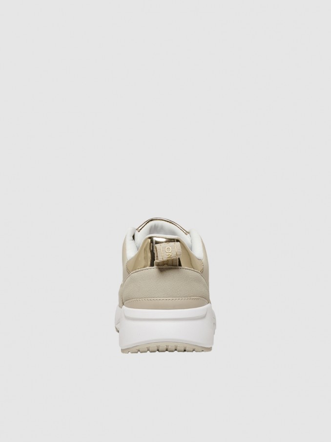 Tenis Mujer Beige Only