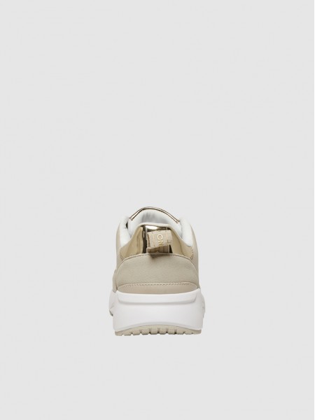 Tenis Mujer Beige Only Tenis Mujer Beige Only