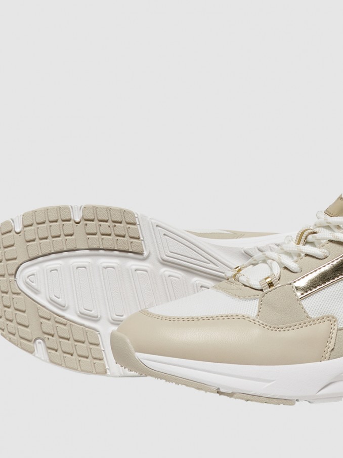 Tenis Mujer Beige Only