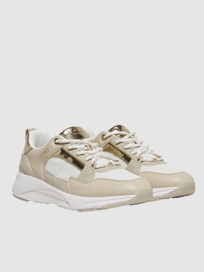 Sneakers Woman Beige Only