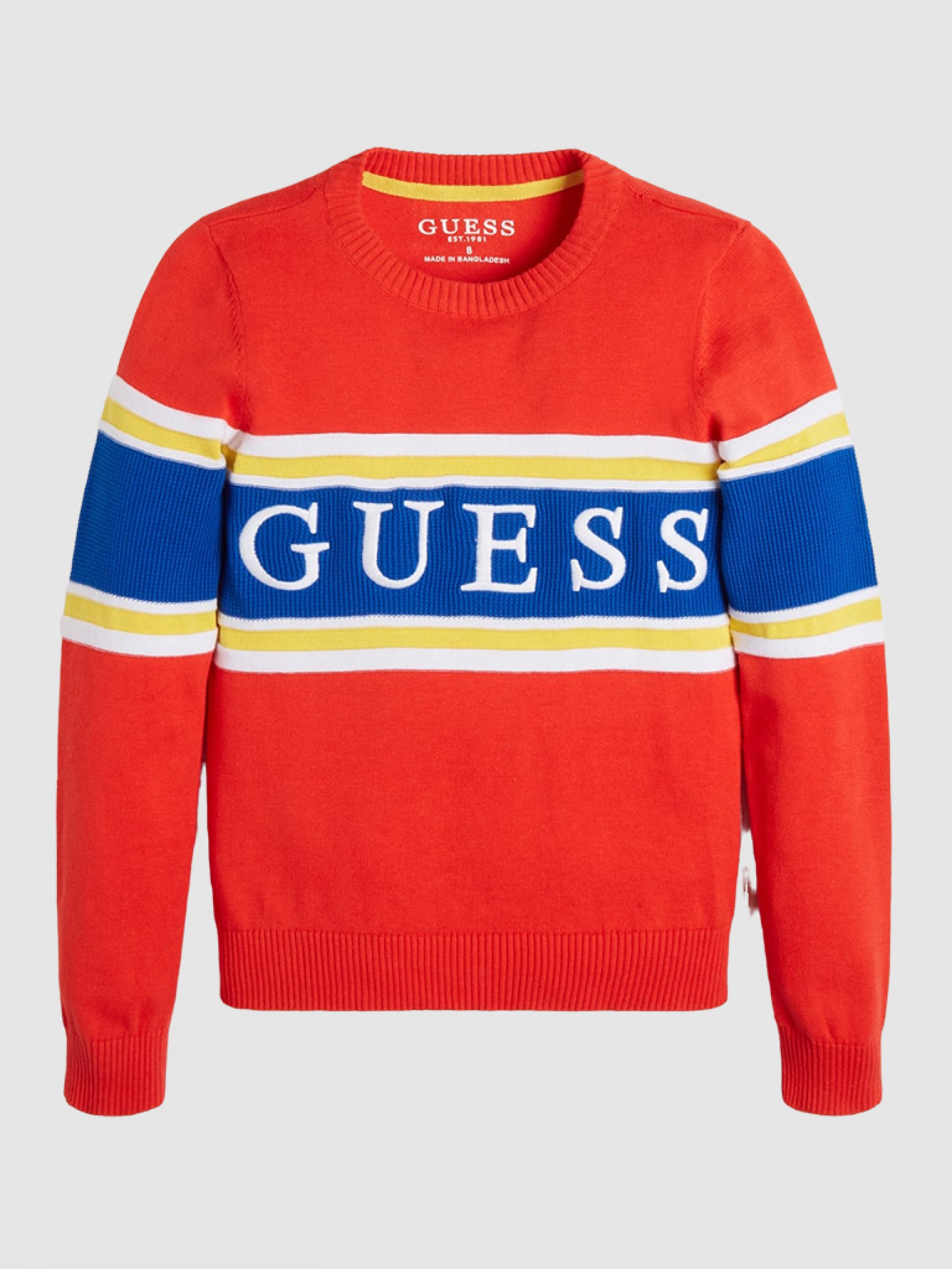 Sweatshirt Niño Rojo Guess