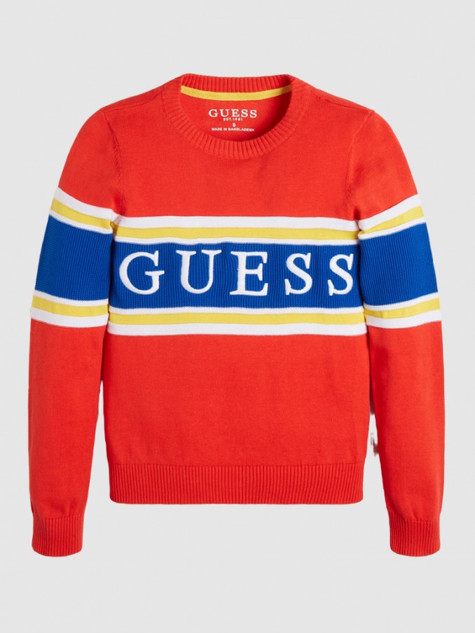 Sweatshirt Nio Rojo Guess