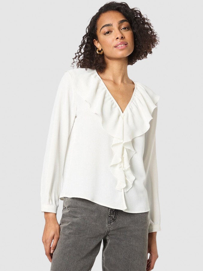 Blusa Mujer Crema Only