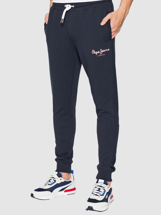 Calça Homem George Pepe Jeans Azul Escuro Mellmak