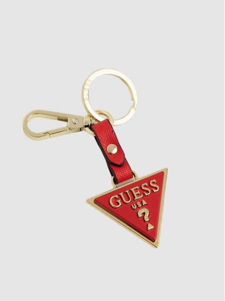 Keychain Woman Red Guess