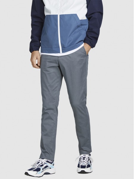 Pantalones Hombre Azul Marino Jack & Jones