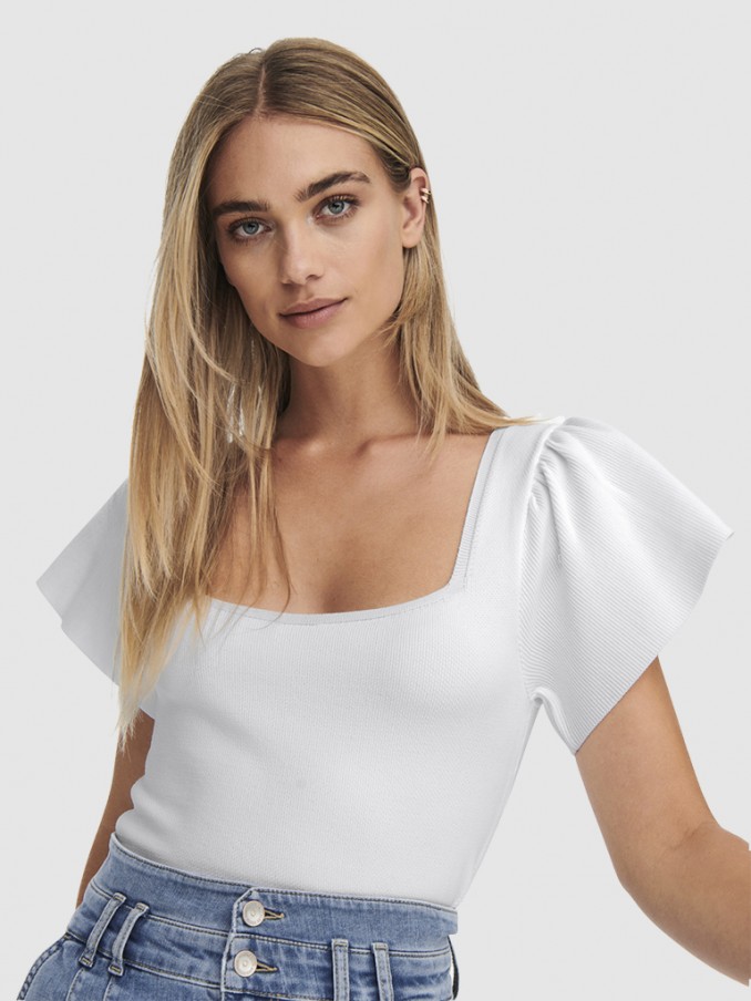 Blusa Mujer Blanco Only
