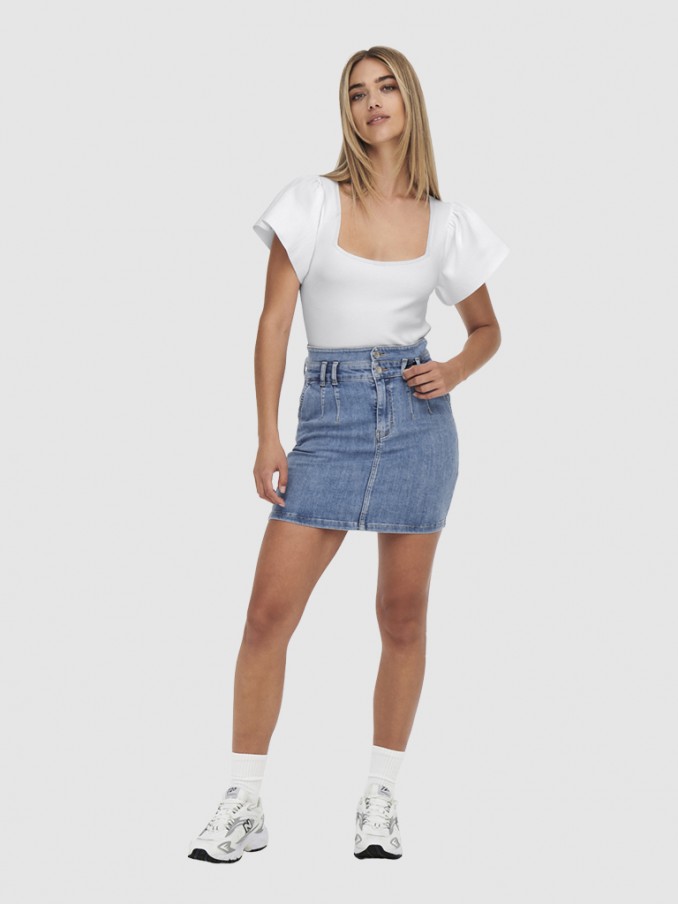 Blusa Mujer Blanco Only