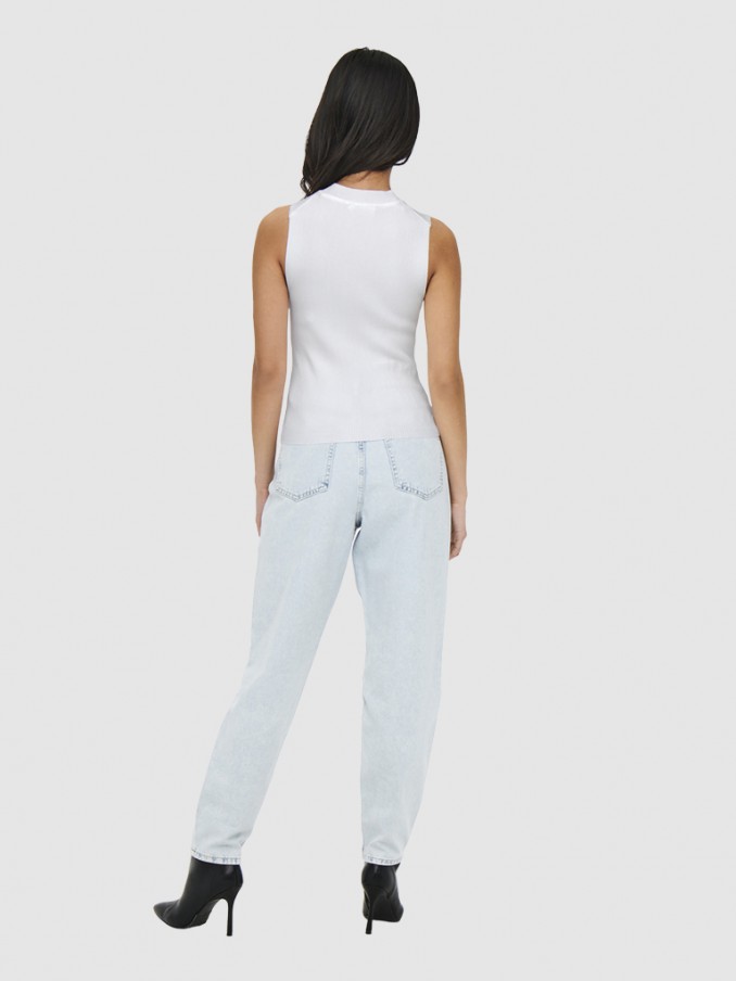 Blusa Mujer Blanco Only