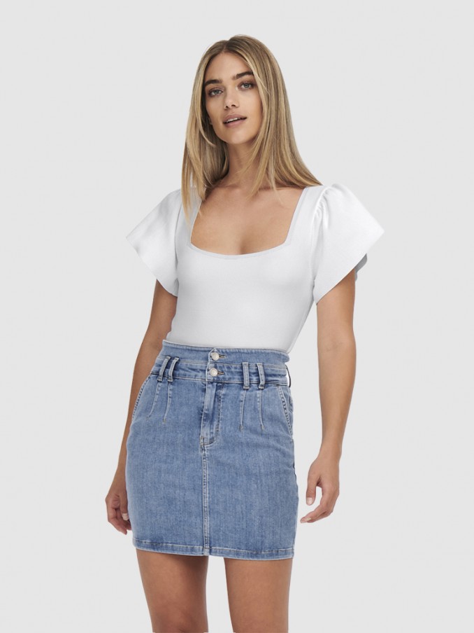 Blusa Mujer Blanco Only