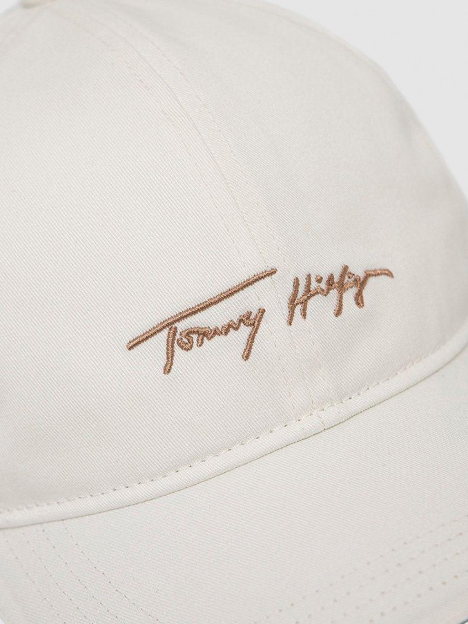 Sombrero Mujer Crema Tommy Jeans
