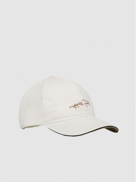 Hat Woman Cream Tommy Jeans