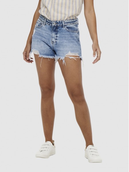 Shorts Woman Light Jeans Only