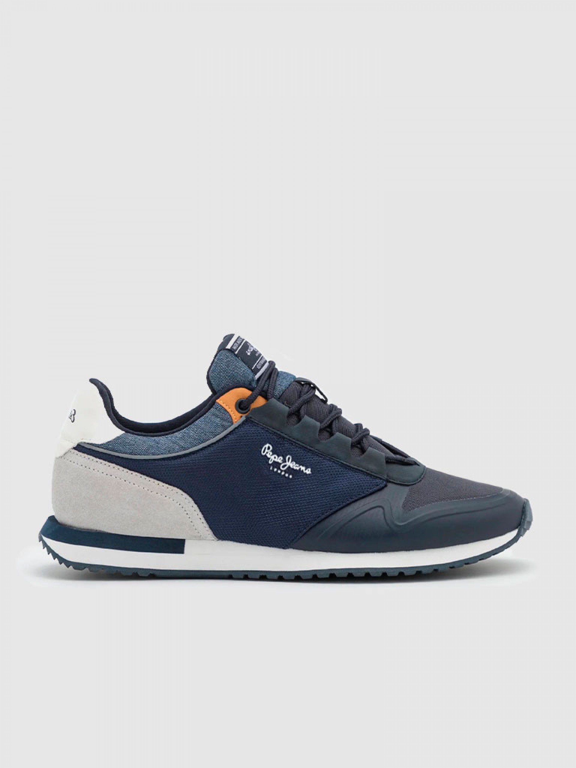 Tenis Hombre Azul Marino Pepe Jeans London