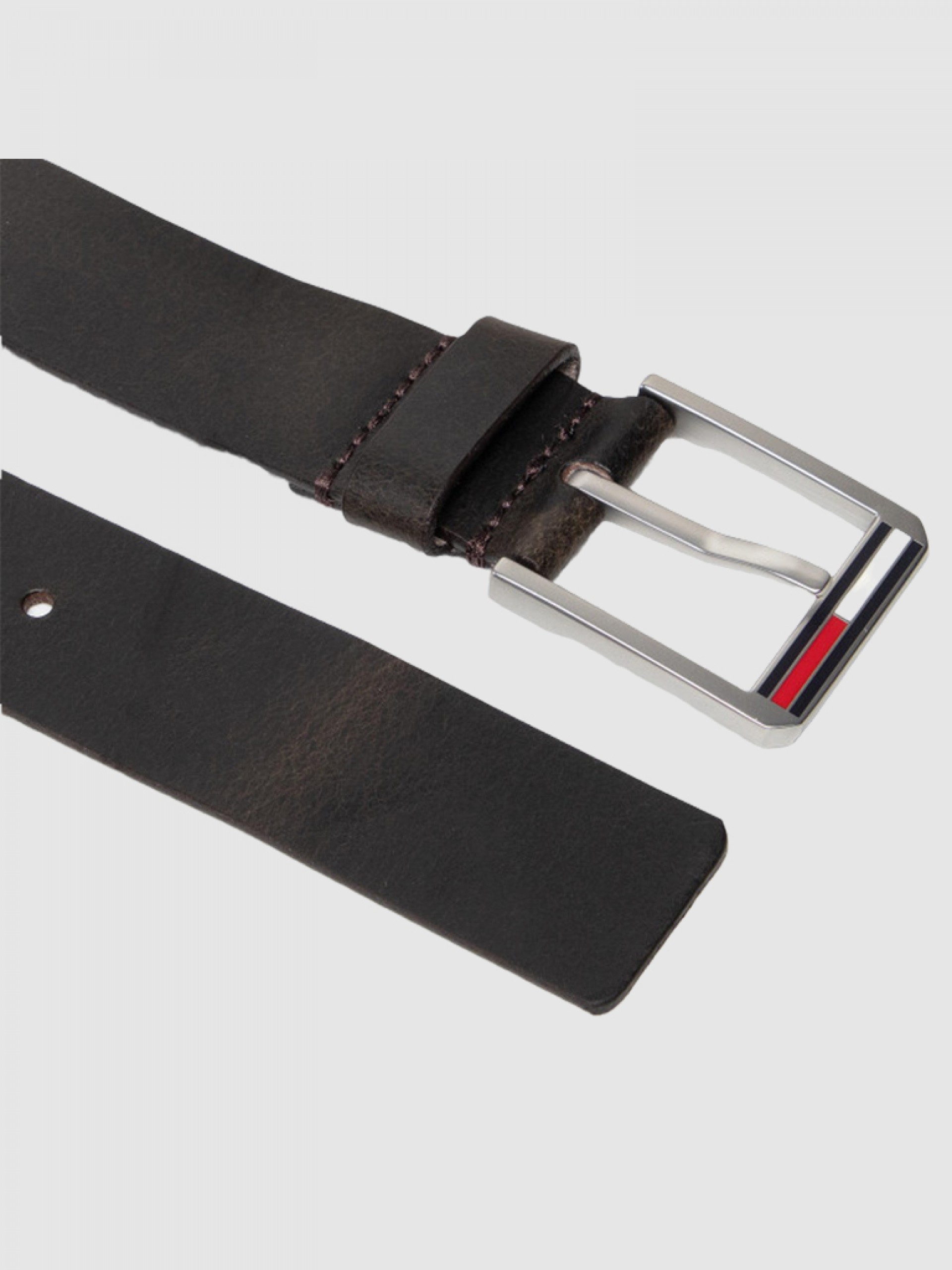 Cinturon Hombre Negro Tommy Jeans