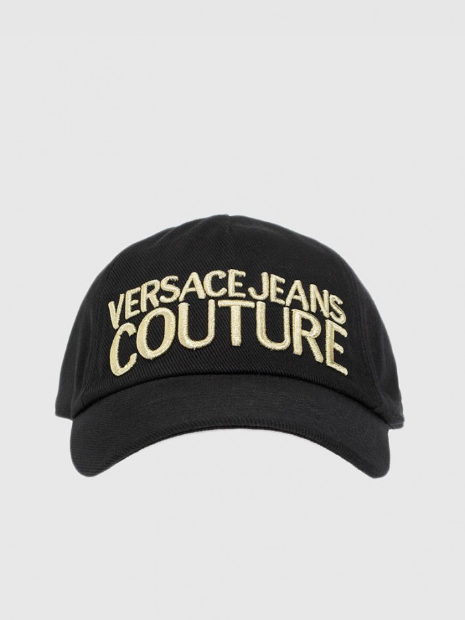 Sombrero Mujer Negro Versace