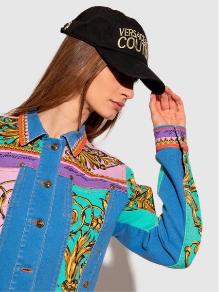 Chapéu Mulher With Pences Hat Canvas Basic Versace